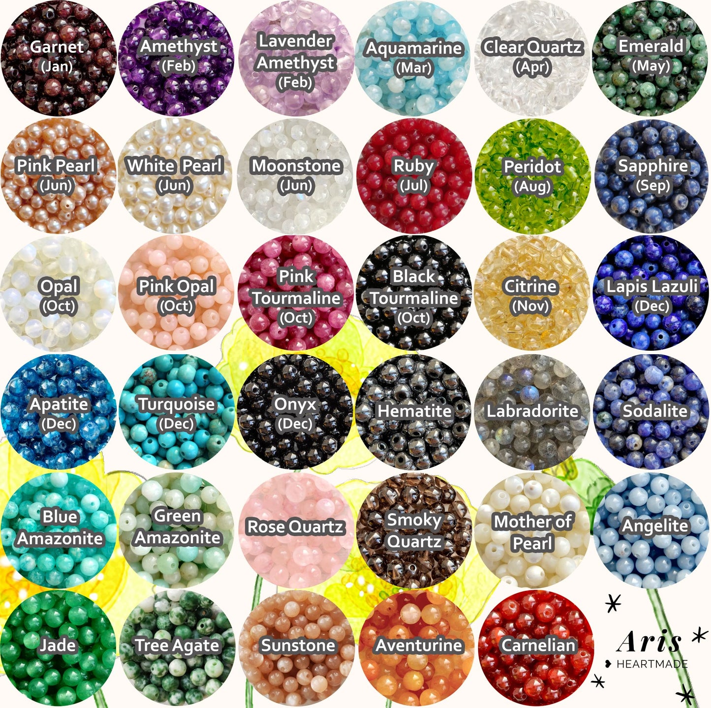 Dainty Moonstone & Sunstone Necklace