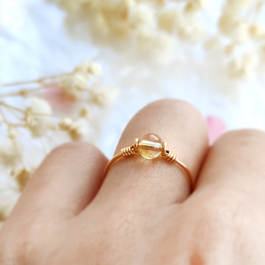 Citrine Ring