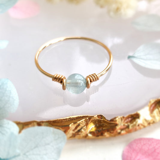 Aquamarine Ring