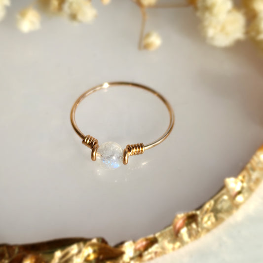 Moonstone Ring