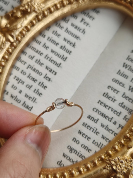 Clear Quartz Ring