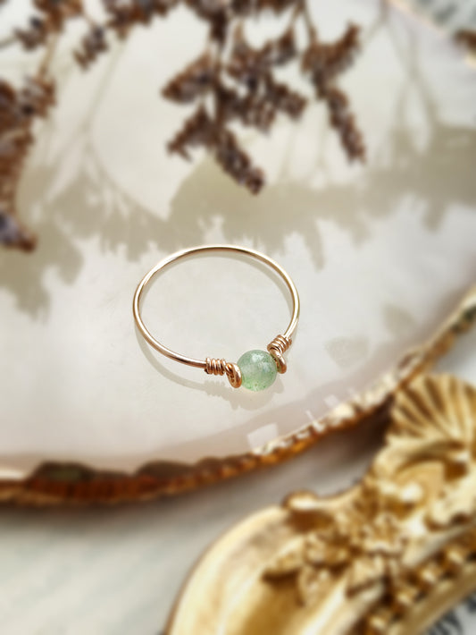 Light Green Jade Ring