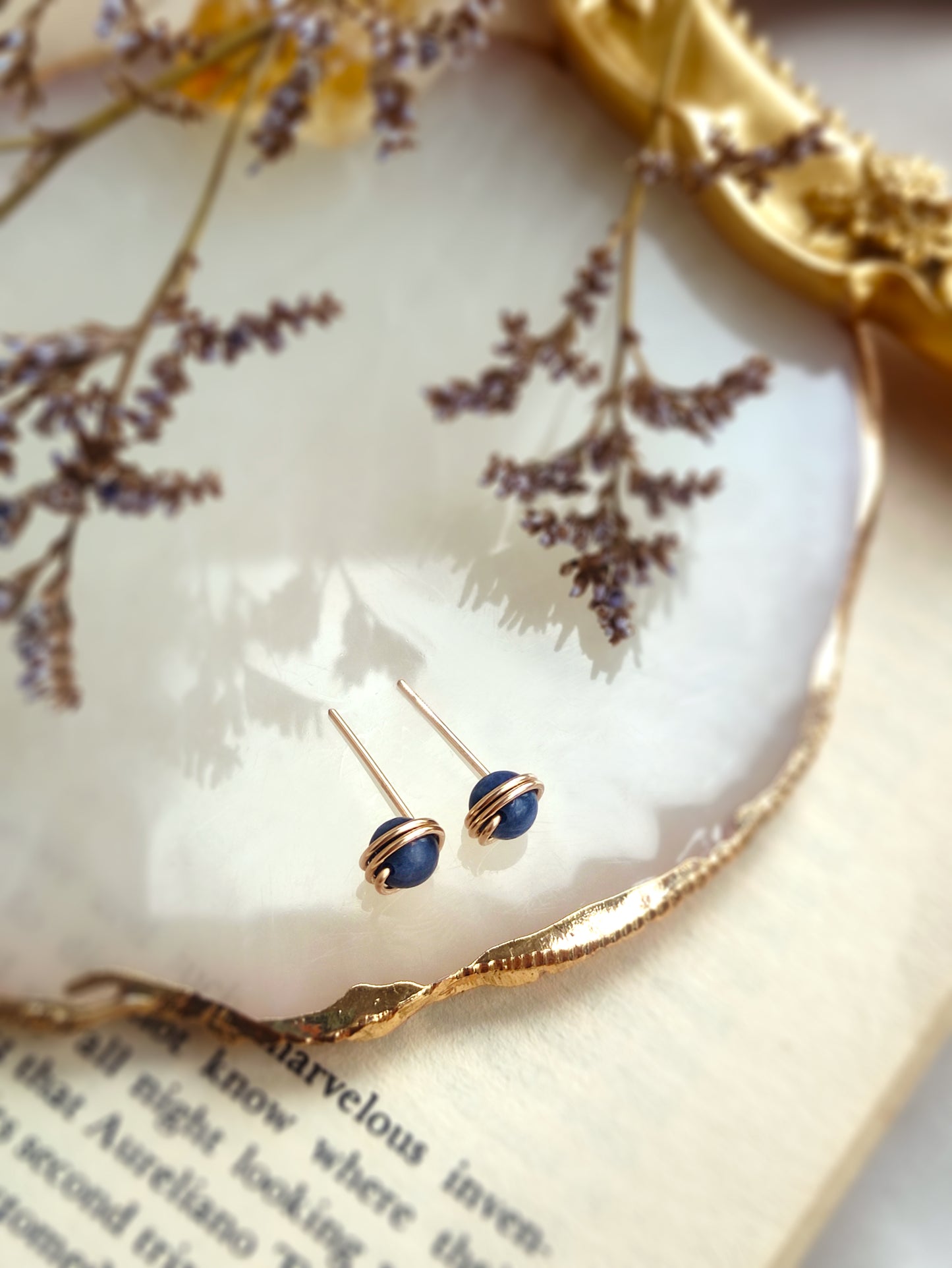 Sapphire Stud Earrings