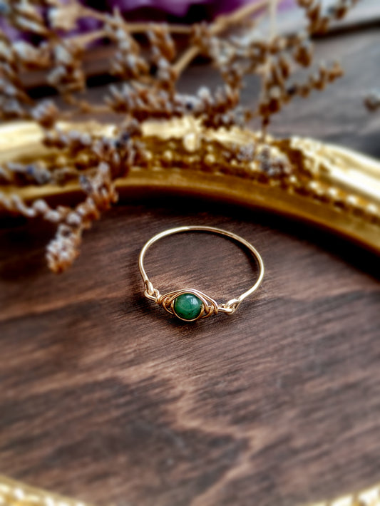 Emerald Eye Ring