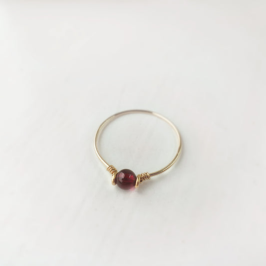 Garnet Ring