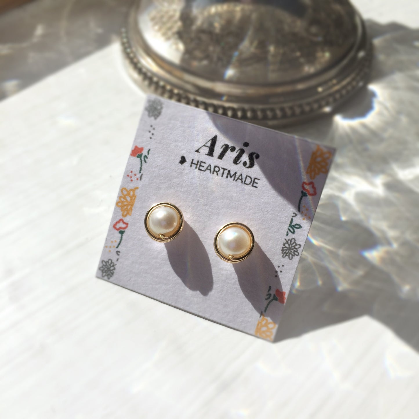 Freshwater Pearl Stud Earrings