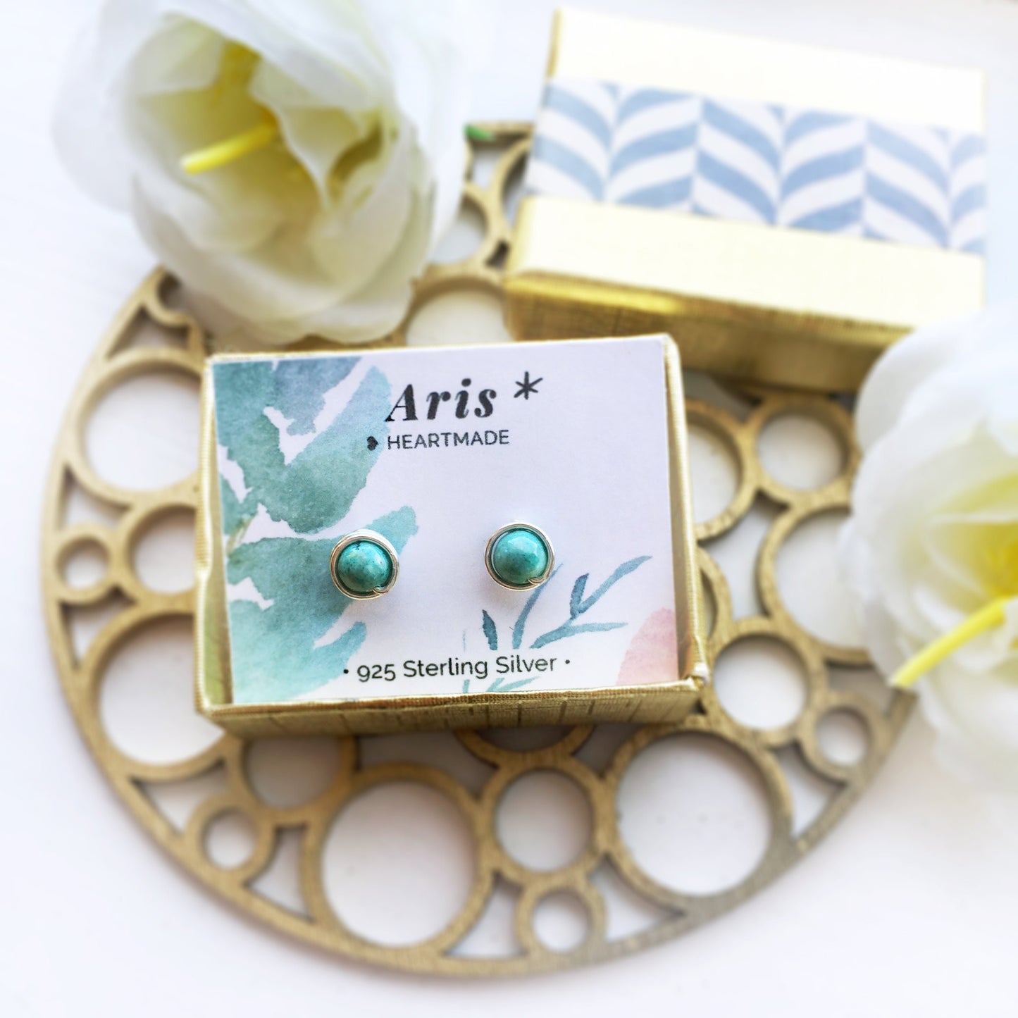 Turquoise Stud Earrings