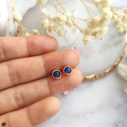 Sodalite Stud Earrings