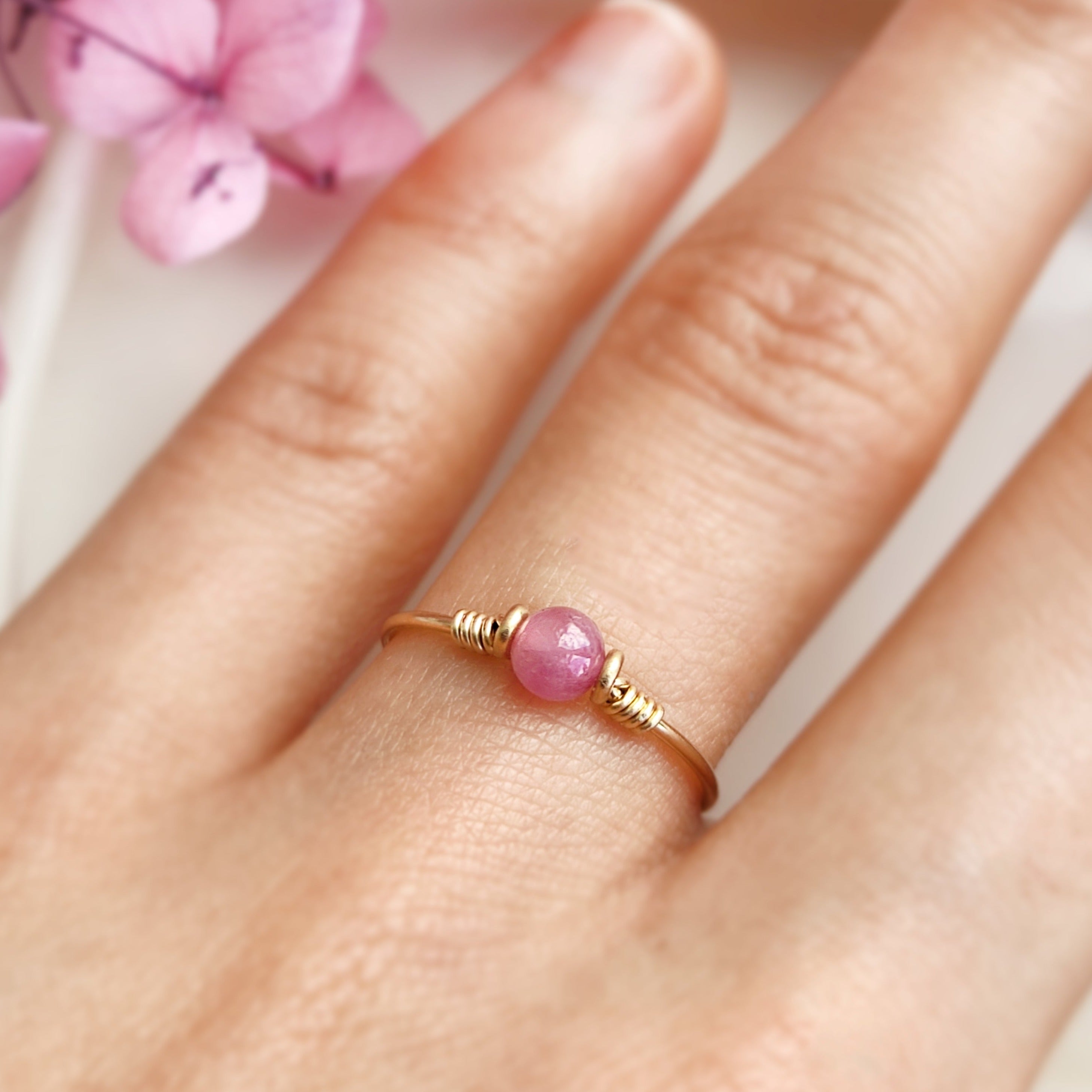 Lana Pink Tourmaline Ring | ChicVida Fine Jewelry