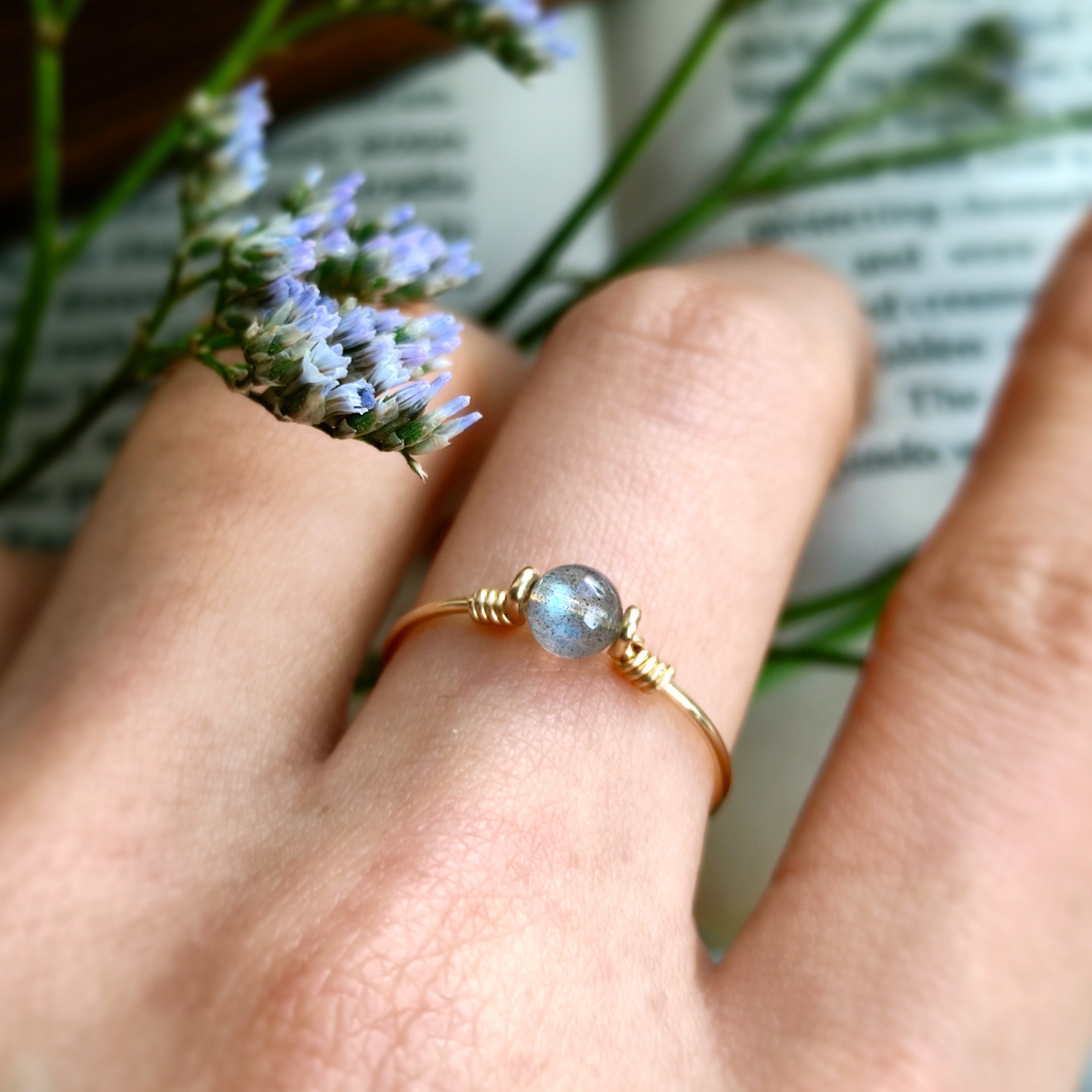 Labradorite Ring