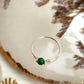 Dark Green Jade Ring