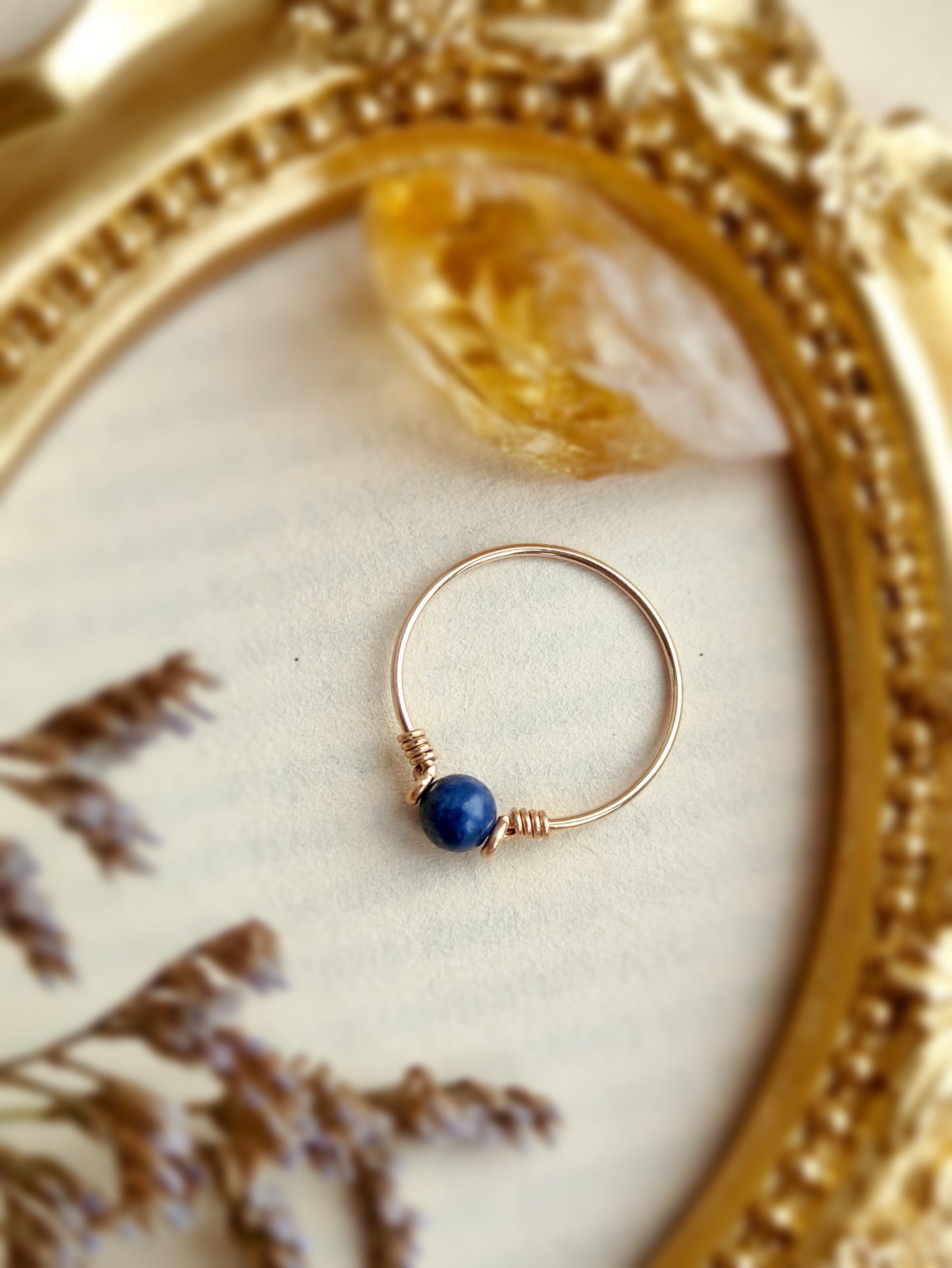 Sapphire Ring, September Birthstone Ring