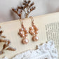 BONBON Pink Pearl Drop Earrings in 14K Rose Gold Filled