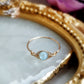 Aquamarine Eye Ring