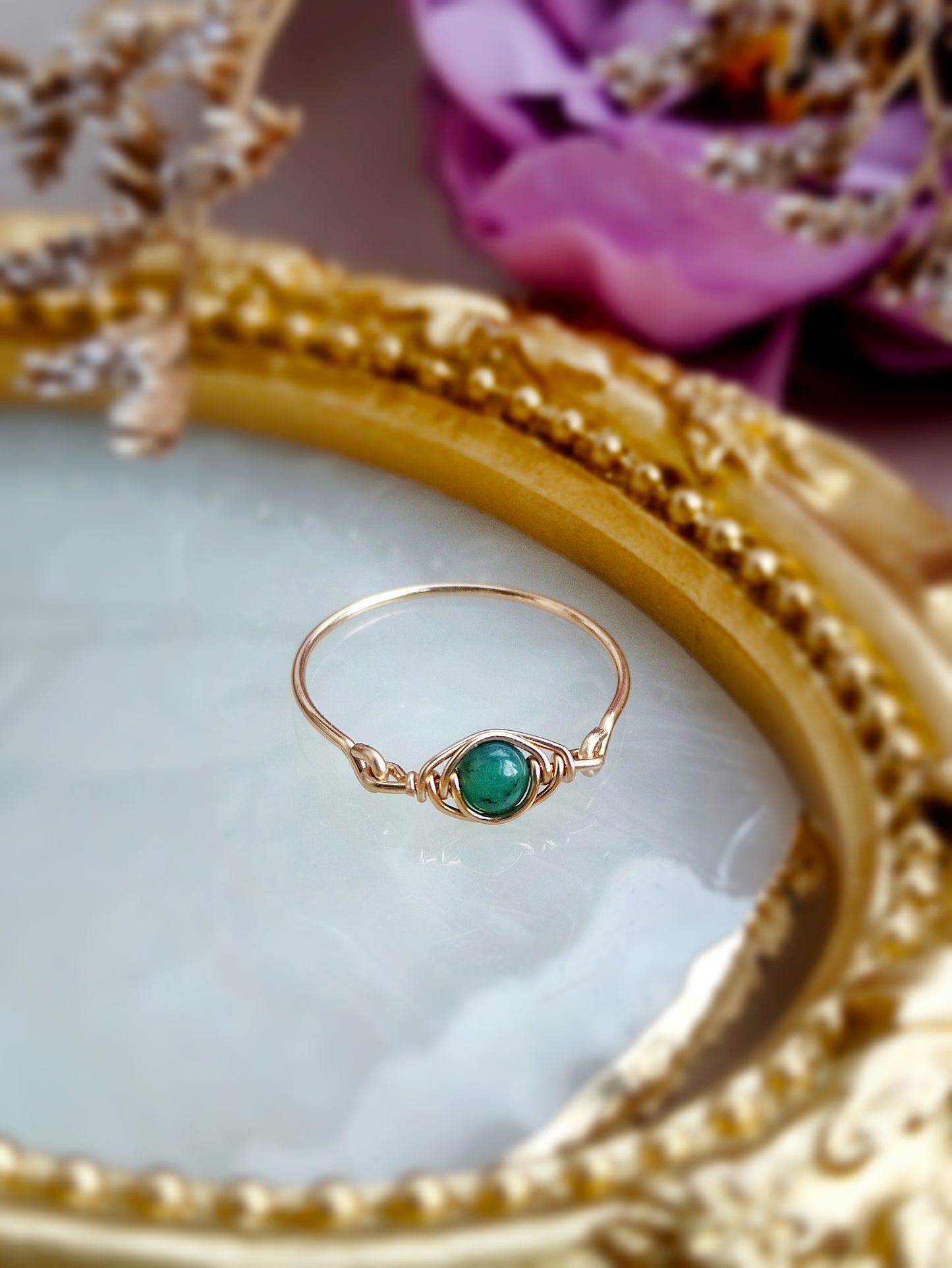Emerald Eye Ring