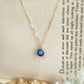 Blue Kyanite Necklace with 6mm stone