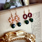 Dainty Christmas Earrings in 14K Gold Filled, Festive Holiday Earrings