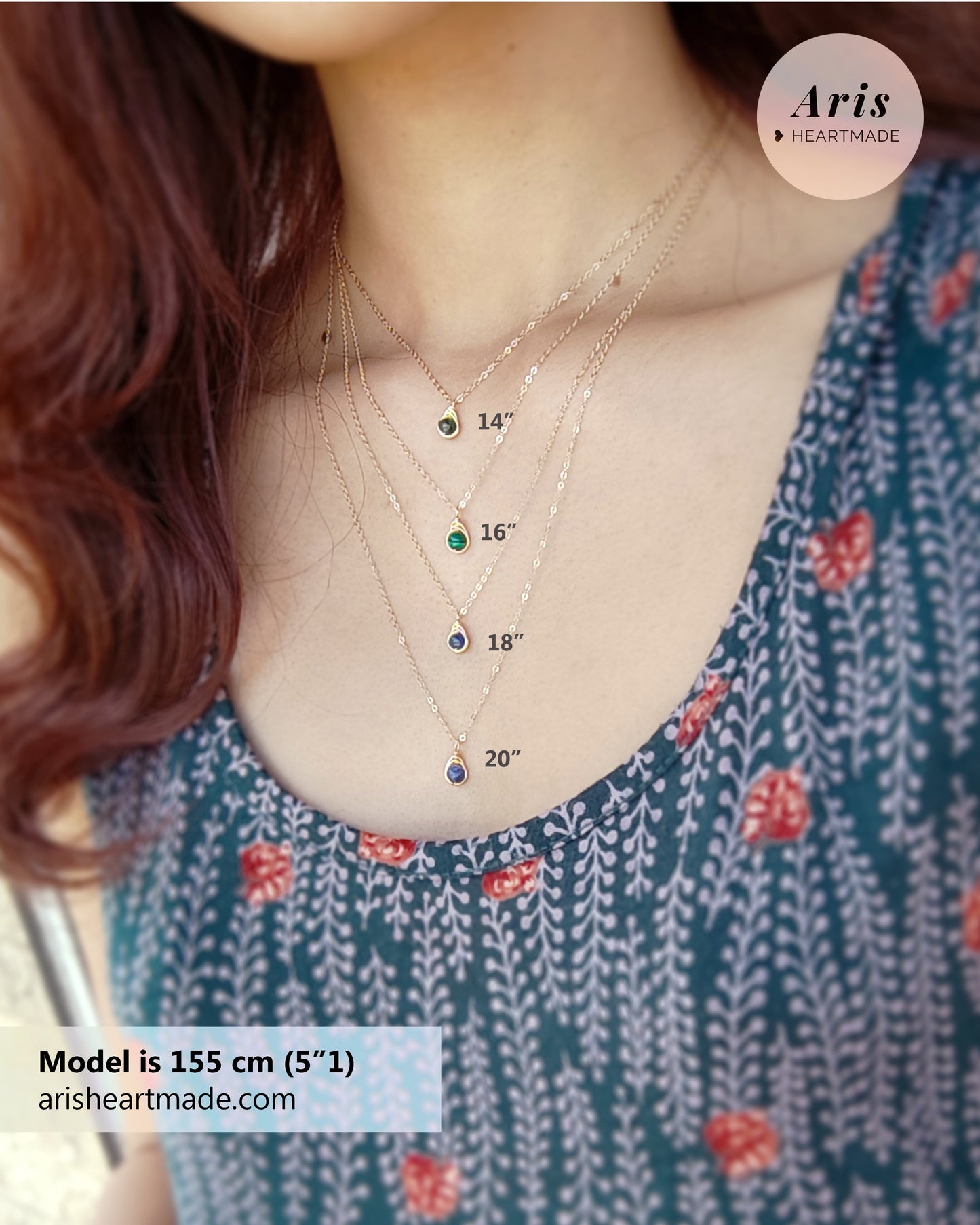 Minimalist Jade Bar Necklace