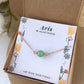 Delicate Jade Ball Chain Bracelet
